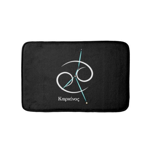 Zodiac Sterrenbeeld Kanker Badmat (Voorkant)