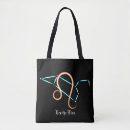 Zodiac Sterrenbeeld Leeuw Boodschappentas Tote Bag