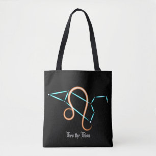 Zodiac Sterrenbeeld Leeuw Boodschappentas Tote Bag