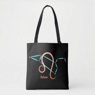 Zodiac Sterrenbeeld Leeuw Boodschappentas Tote Bag
