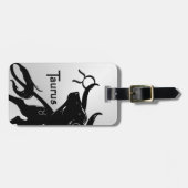 Zodiac Stier Bagagelabel (Voorkant horizontaal)