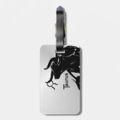 Zodiac Stier Bagagelabel (Achterkant verticaal)