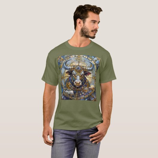 Zodiac - Stier de stier T-shirt (Voorkant volledig)