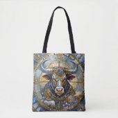 Zodiac - Stier de stier Tote Bag (Voorkant)
