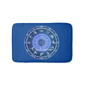 Zodiac Sun Sign Astrology Calendar Thunder_Cove Badmat (Voorkant)