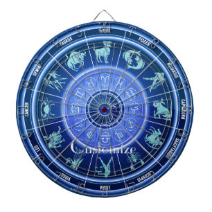 Zodiac Sun Sign Astrology Calendar Thunder_Cove Dartbord