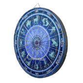 Zodiac Sun Sign Astrology Calendar Thunder_Cove Dartbord (Voorkant Rechts)