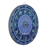 Zodiac Sun Sign Astrology Calendar Thunder_Cove Dartbord (Voorkant Links)