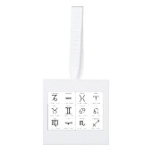 Zodiac Sun Sign Astrology Calendar Thunder_Cove Decoratie (Voorkant)