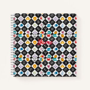 Zodiac Sun Sign Astrology Calendar Thunder_Cove  Notitieboek