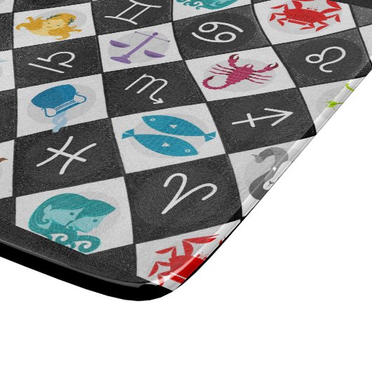 Zodiac Sun Sign Astrology Calendar Thunder_CovE Snijplank (Hoek)