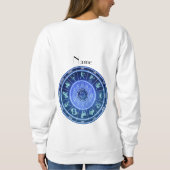 Zodiac Sun Sign Astrology Calendar Thunder_Cove Trui (Achterkant)