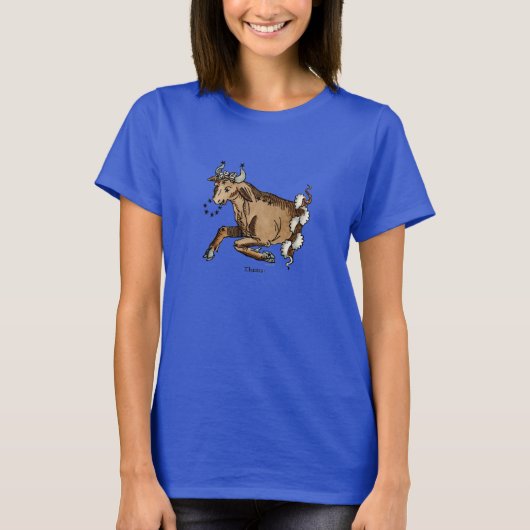 Zodiac: Taurus, 1482 T-shirt (Voorkant)