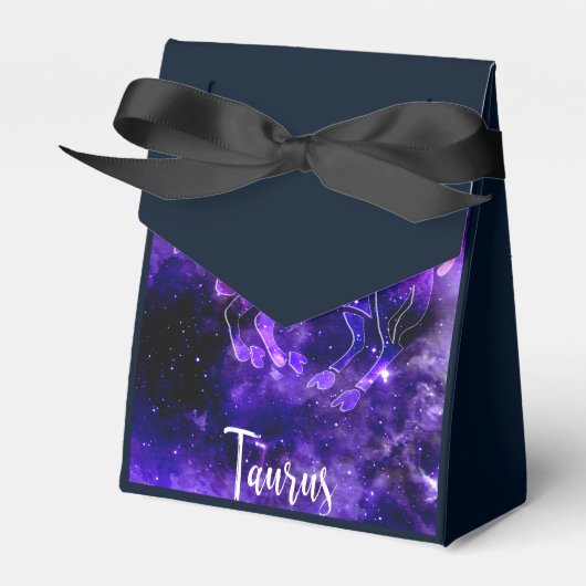 Zodiac: Taurus Bedankdoosjes (Voorkant Zijde)