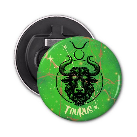 Zodiac Taurus Bottle Opener (Voorkant)