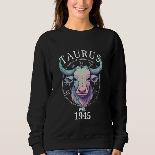 Zodiac Taurus Bull geboren in 1945 Trui (Voorkant)