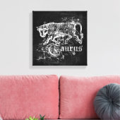 Zodiac  Taurus Canvas Afdruk (Insitu (Woonkamer))