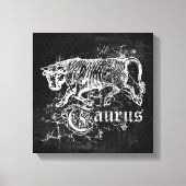 Zodiac  Taurus Canvas Afdruk (Voorkant)