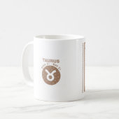 Zodiac Taurus Coffee Koffiemok (Voorkant links)