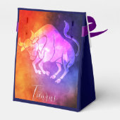 Zodiac: Taurus Colorful Snoep Colors Bedankdoosjes (Achterkant)