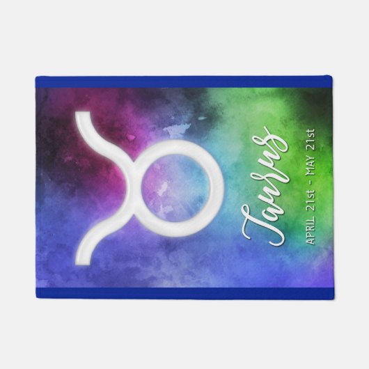 Zodiac: Taurus Dates Deurmat (Voorkant)