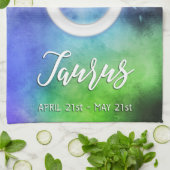 Zodiac: Taurus Dates Theedoek (Gevouwen)