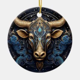 Zodiac Taurus gepersonaliseerd astrologie Ornament