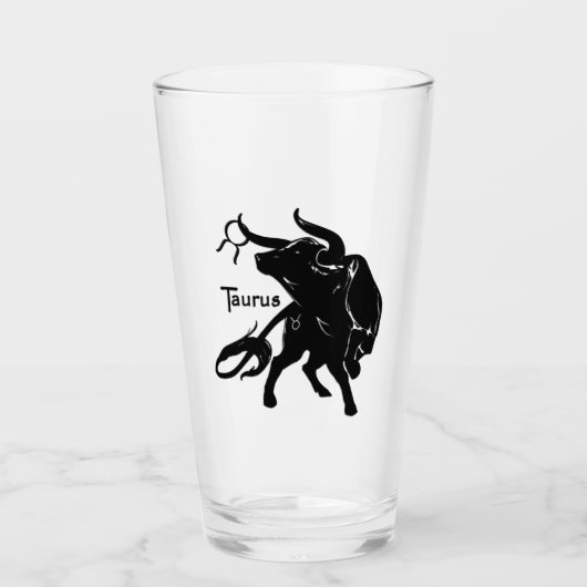 Zodiac Taurus Glas (Voorkant)