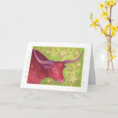Zodiac Taurus "Happy Birthday" witte grens Kaart (Gele Bloem)