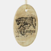 Zodiac Taurus Keramisch Ornament (Rechts)