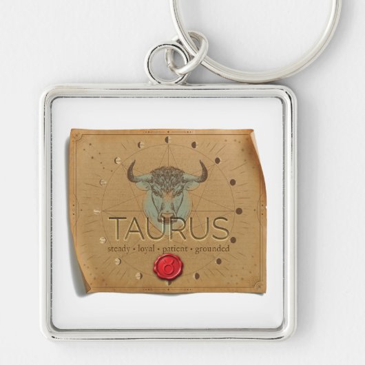 Zodiac - Taurus - Keychain (Voorkant)