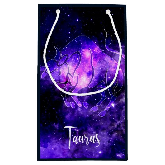 Zodiac: Taurus Klein Cadeauzakje (Achterkant)