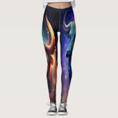 Zodiac Taurus Leggings - (Voorkant)