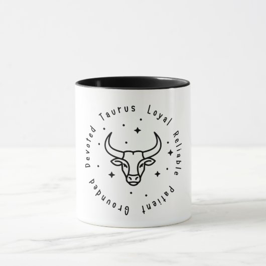 Zodiac Taurus Mok (Midden)