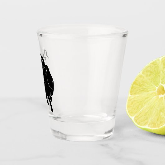 Zodiac Taurus Shot Glas (Rechts)