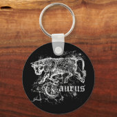 Zodiac Taurus Sleutelhanger (Voorkant)
