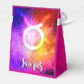 Zodiac: Taurus Space Snoep Bedankdoosjes (Achterkant)
