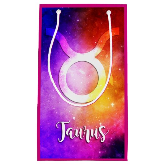 Zodiac: Taurus Space Snoep Klein Cadeauzakje (Voorkant)