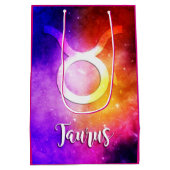 Zodiac: Taurus Space Snoep Medium Cadeauzakje (Achterkant)