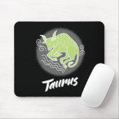 Zodiac Taurus-symbool Muismat (Met muis)