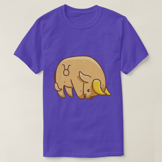 Zodiac Taurus T-shirt (Design voorkant)