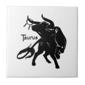 Zodiac Taurus Tegeltje (Voorkant)