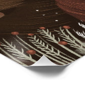 Zodiac Taurus van Alexandra Dikaia Poster (Hoek)