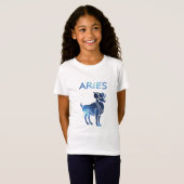 Zodiac-teken Aries Ringer T-Shirt (Voorkant volledig)