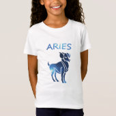 Zodiac-teken Aries Ringer T-Shirt (Voorkant)