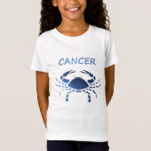 Zodiac-teken Cancer Ringer T-Shirt (Voorkant)