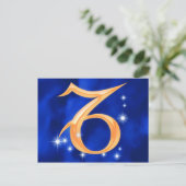 Zodiac-teken Capricorn Briefkaart (Staand voorkant)