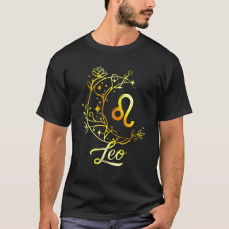 Zodiac teken Leeuw verjaardagscadeau voor man vrou T-shirt