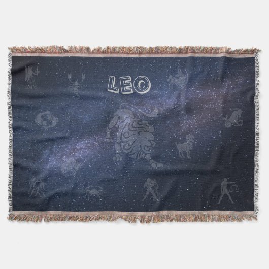 Zodiac-teken Leo Deken (Voorkant)