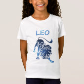 Zodiac-teken Leo Ringer T-Shirt (Voorkant)